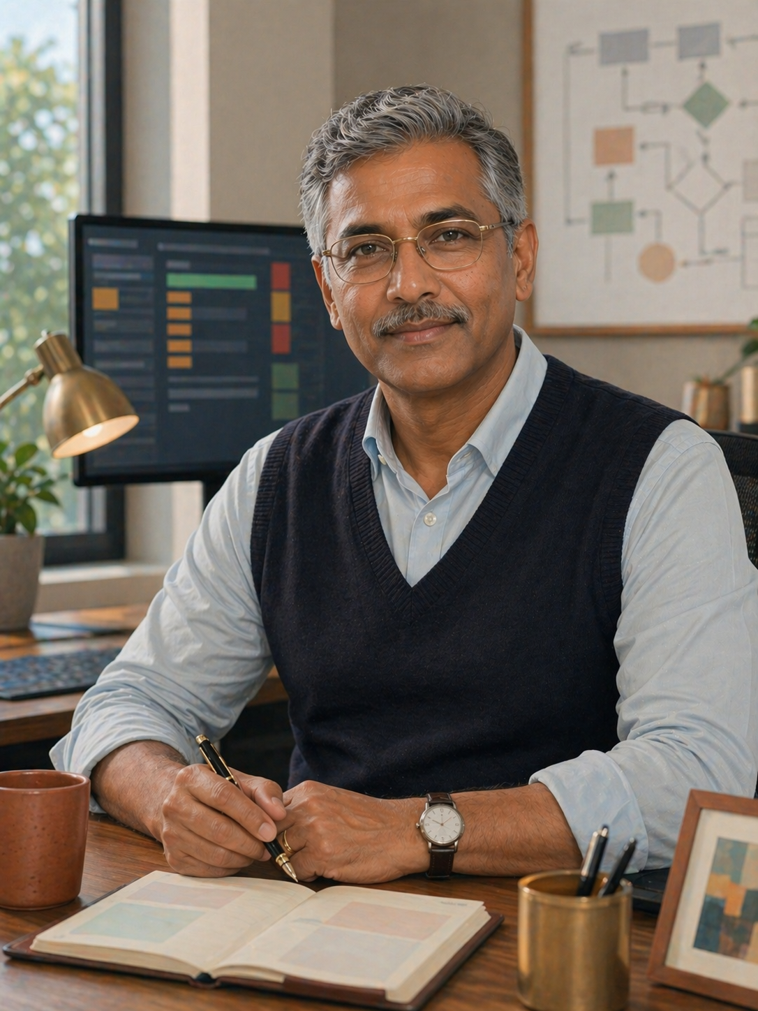 Portrait of Vikram, IT Lead
